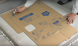 ①既設機器の撤去